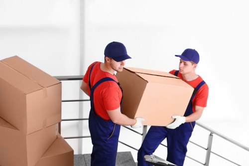 Professional movers assisting with relocation in Putney